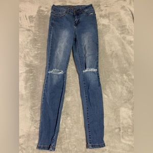 Hollister and rue 21 jeans